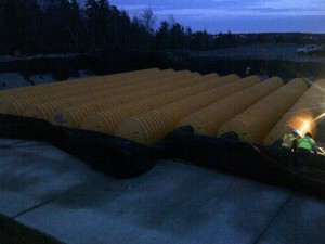 New Bedford School StormTech - installed in 8 hours New Bedford School StormTech - installed in 8 hours